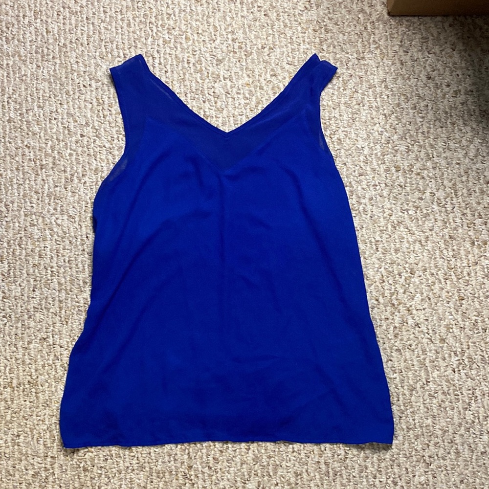 Blue tank top